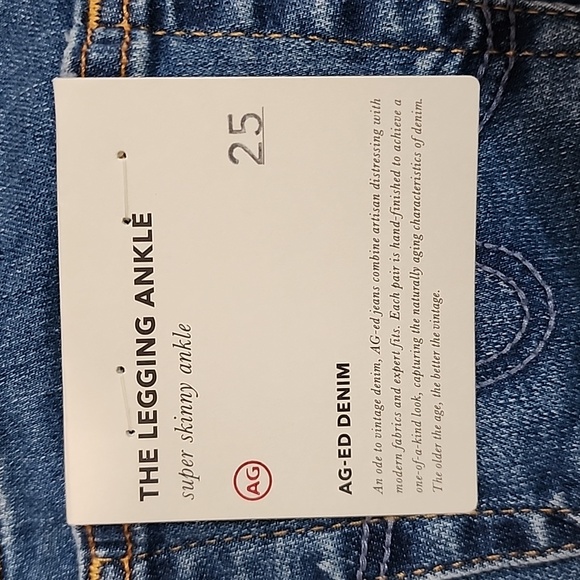 Adriano Goldschmied The legging Ankle jeans size 25 - Picture 8 of 9